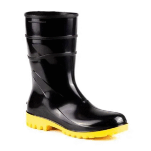 Bota Pvc Curta 28cm Solado Amarelo Bracol Acquaflex 36