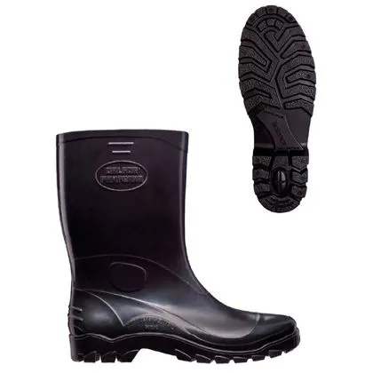 Bota Pvc Media 27cm Calfor Stivaletto Max 39 preto 33 34