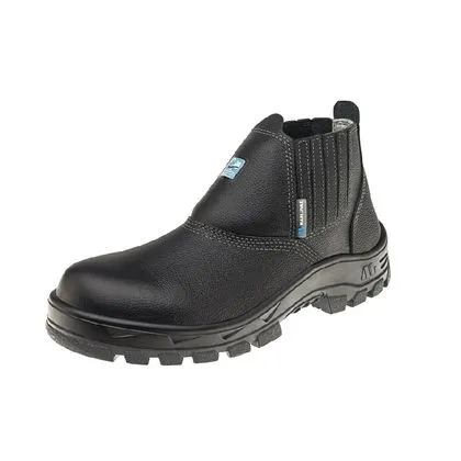 Botina Elástico Biqueira de Composite Pap Bid Micro Fibra Marluvas Preta 33