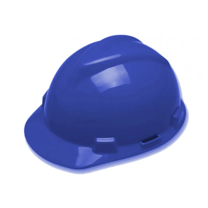 Capacete Aba Frontal Suspensão Dupla Msa Azul