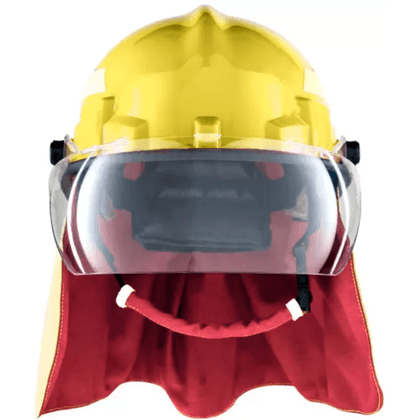 Capacete Bombeiro Hercules Amarelo