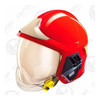 Capacete Bombeiro Msa Gallet F1xf M vermelho M VM