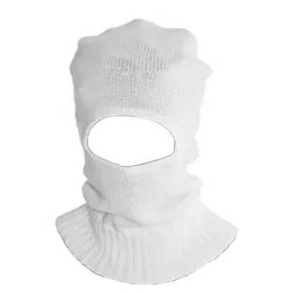 Capuz Balaclava Térmico Lã Acrílica Pamcold Branco Preto Branco