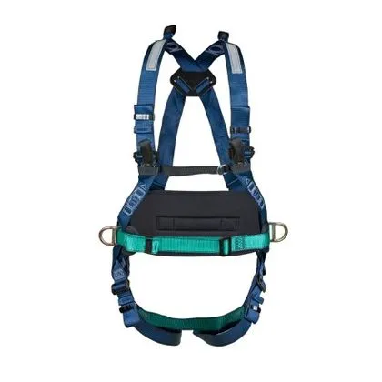 Cinturão Paraquedista Para Espaço Confinado Com Refletivo 4 Argolas Hercules