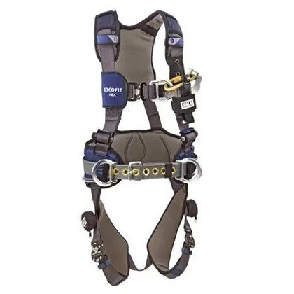 Cinturao Tipo Paraquedista 3 Pontos Aluminio 3m Dbi Exofit Nex Tamanho G
