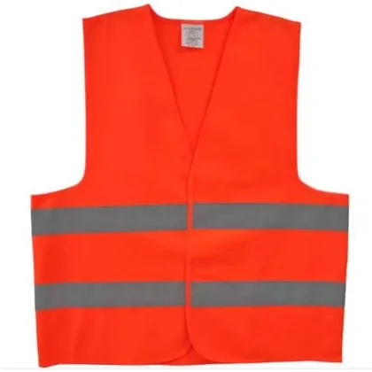 Colete Blusao Refletivo Poliester Sem Bolso Proteplus Pps08 Laranja G