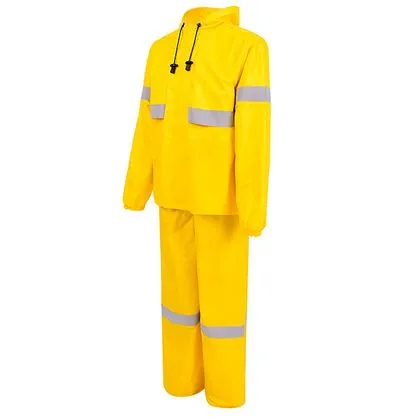 Conjunto Impermeável Químico Nylon Emborrachado Refl Vertice 3120Q G