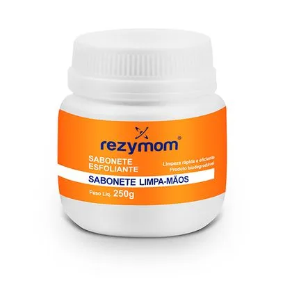 Desengraxante Mãos Rezymom Laranja Pote 250g Desengraxante Maos Rezymom Laranja Pote 250g