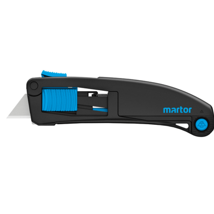 Estilete Lamina Retratil Plastico 19mm Martor Secupro Maxisafe 10139910.02