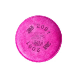 Filtro Mecânico 2091 P3 – Contra  Poeiras, Névoas, Fumos e Radionuclídeos 3m