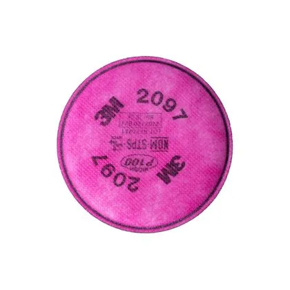 Filtro Mecânico 2097 P3 - Contra Poeiras, Névoas, Fumos e Radionuclídeos 3m