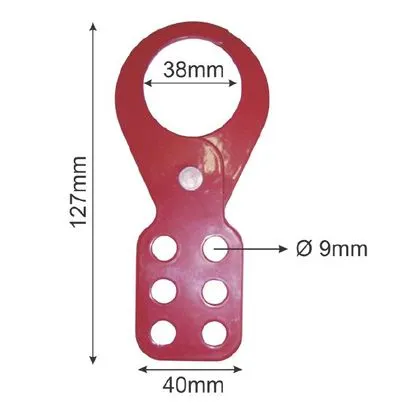 Garra Bloqueio Segurança Aço 3,8cm W&N Garra Bloqueio Seguranca Aco 3,8cm W&n