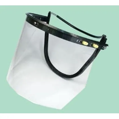 Kit Protetor Facial Suporte Carbografite Incolor Protetor Facial Com Visor Incolor Carbografite