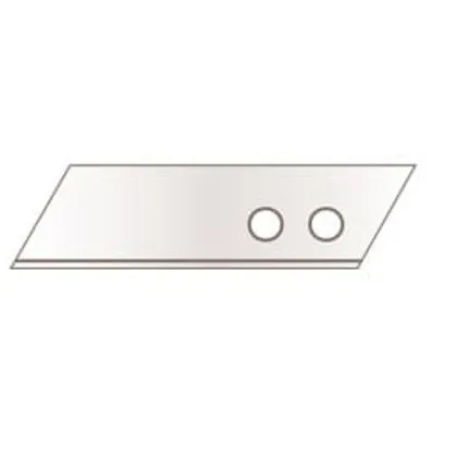 Lâmina Aço Carbono 71x17mm Estilete Martor 7940.60 Lamina Em Aço Carbono Modelo 7940.06 Martor Caixa C 10 Uni.
