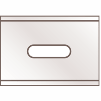 Lamina Aco Inox 26x18mm Estilete Martor 192.66