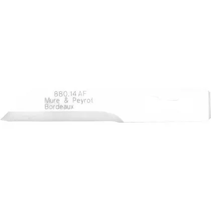 Lamina Cerâmica 54x8mm Estilete Mure Peyrot Afiada Com Ponta