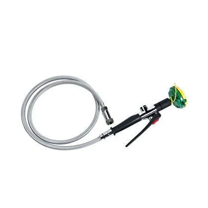 Lava-olhos face corpo de Emergência, Com Acionamento Manual Com Um Esguicho Em Abs Haws Avlis