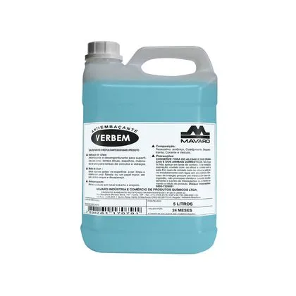 Líquido Anti-Embaçante Óculos Mavaro Verbem Bombona 5L Liquido Antiembacante Oculos Mavaro Verbem Bombona 5l