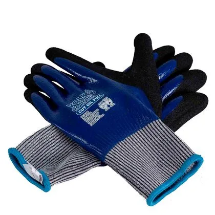 Luva Corte Banho Nit Pead Fibra Vidro En388 4543 Volk Cut Oil Full P G