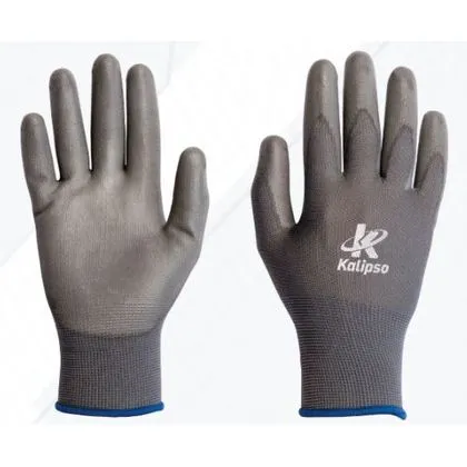 Luva Em Pu Cinza Kalipso G