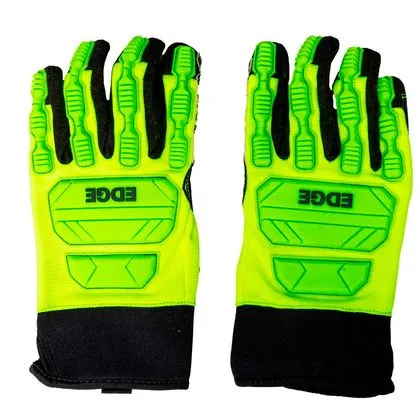 Luva Impacto Aramida Poliester Pvc Ansell Edge 48-205 10