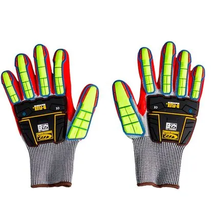 Luva Impacto Hppe Nitrilico Tpr Ansell Ringers R065 9 8