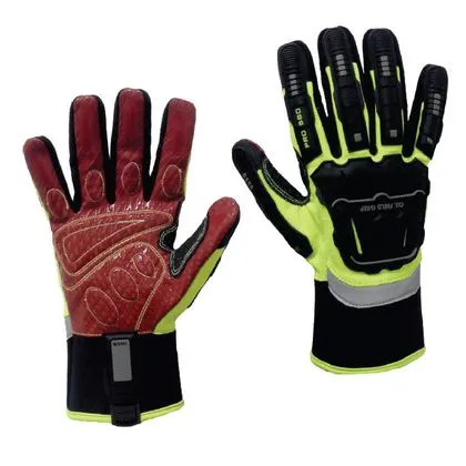 Luva Impacto Poliester Borracha Soft PRO 580 G