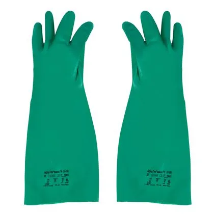 Luva Nitrílica Sem Forro Com Palma Antiderrapante Ansell 10