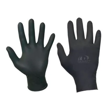 Luva de Látex Antiderrapante Maxiblack Danny M