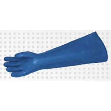 Luva de Pvc Sem Forro Punho 45cm Áspera Plastcor