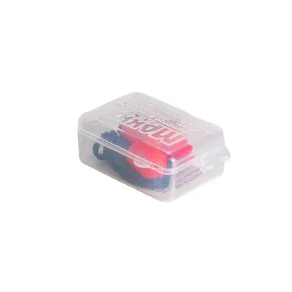 Plug Silicone 18dB Cordão Tecido Maxxi Vermelho Protetor Auricular de Silicone Com Cordão Vermelho Maxx Royal