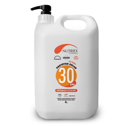 Protetor Solar Fps 30 Nutriex Dosador 4l