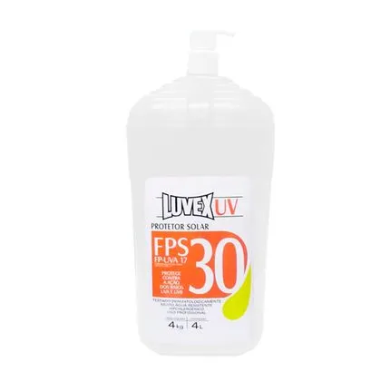 Protetor Solar Fps 30 Uva uvb Galão 4l Luvex