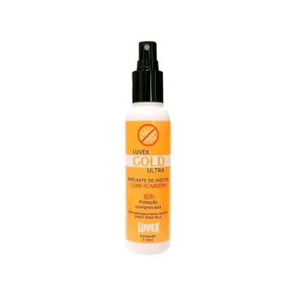 Repelente Luvex Gold Ultra 10h Spray 110ml Repelente Gold 7 Horas Spray 110ml Luvex