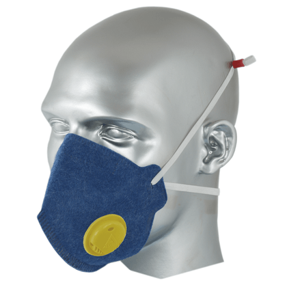 Respirador Descartavel Pff2 Com Valvula Dobravel Airsafety Mask