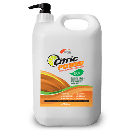Sabonete Líquido Desengraxante Nutriex Power Eco Esfoliante Dosador 4L Sabonete Liquido Desengraxante Nutriex Power Eco Esfoliante Dosador 4l