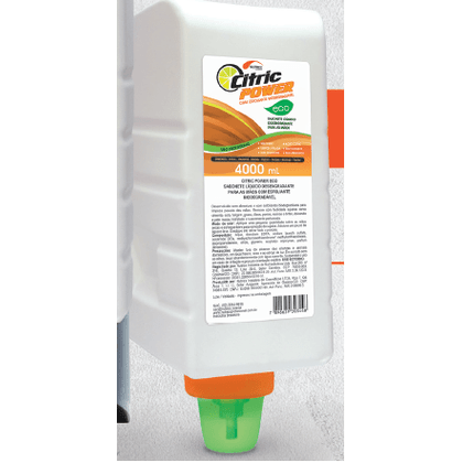 Sabonete Liquido Desengraxante Nutriex Power Eco Esfoliante Refil 4l