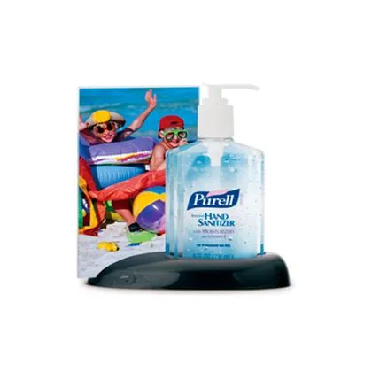 Suporte Mesa Purell Desk Caddy 9600-DC Suporte de Mesa Para Álcool Em Gel Purell Com Porta Retrato 10x15cm