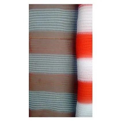 Tela Tapume Forte Pesada Valeplast 1,20x50m Laranja e Branca Tela Tapume Forte Pesada Valeplast 1,20x50m Laranja e Branco