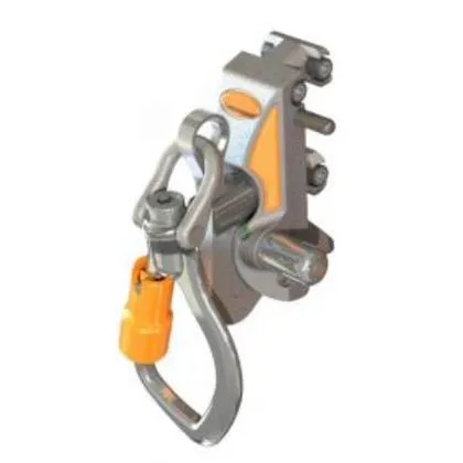 Trava Quedas Deslizante Trilho Conector Aluminio Honeywell Glideloc Universal