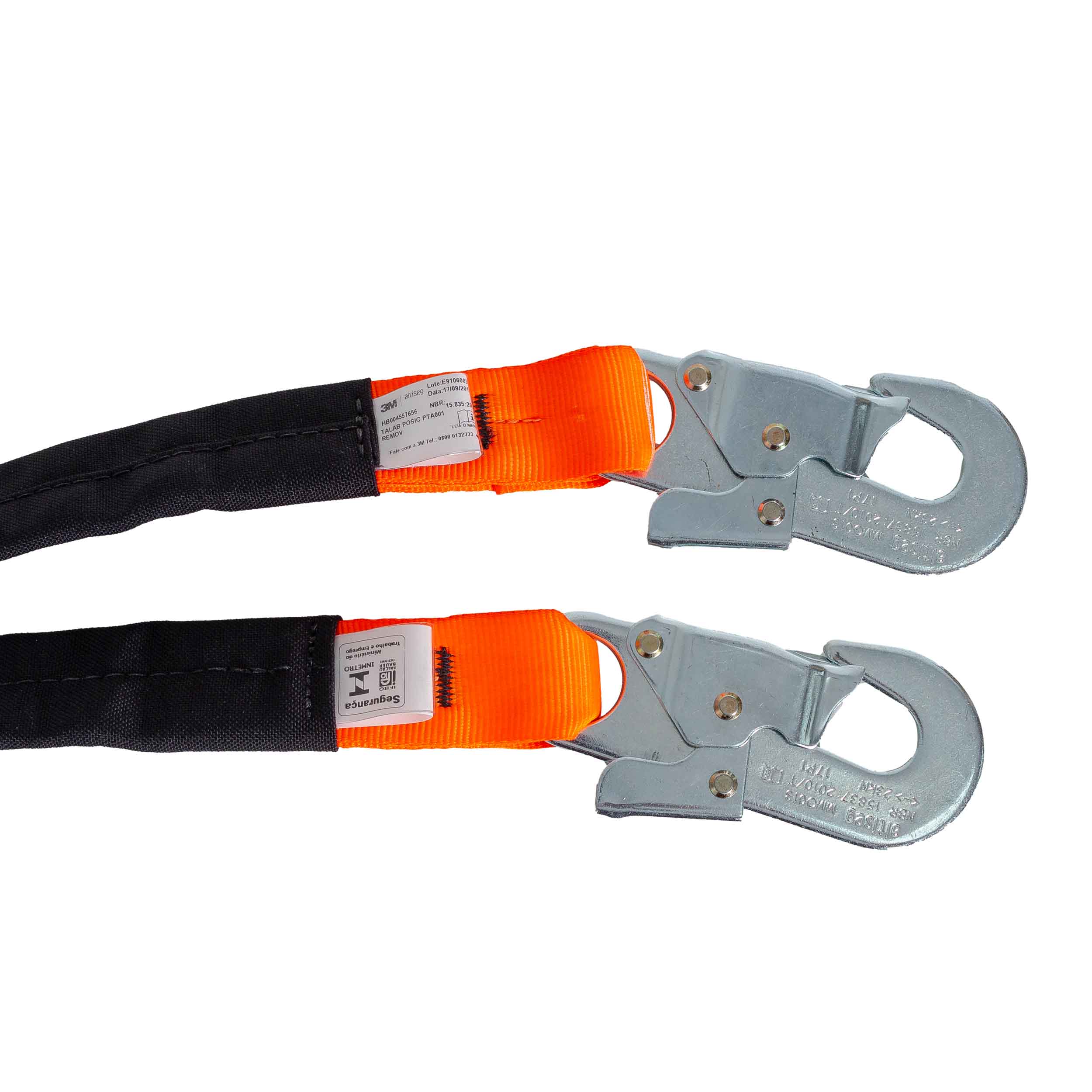 Talabarte de Posicionamento 1,55m Ganchos 17mm Altiseg - Imagem 2