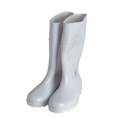 Bota Pvc Longa 34cm Calfor Maxisola 41/branco 205 1