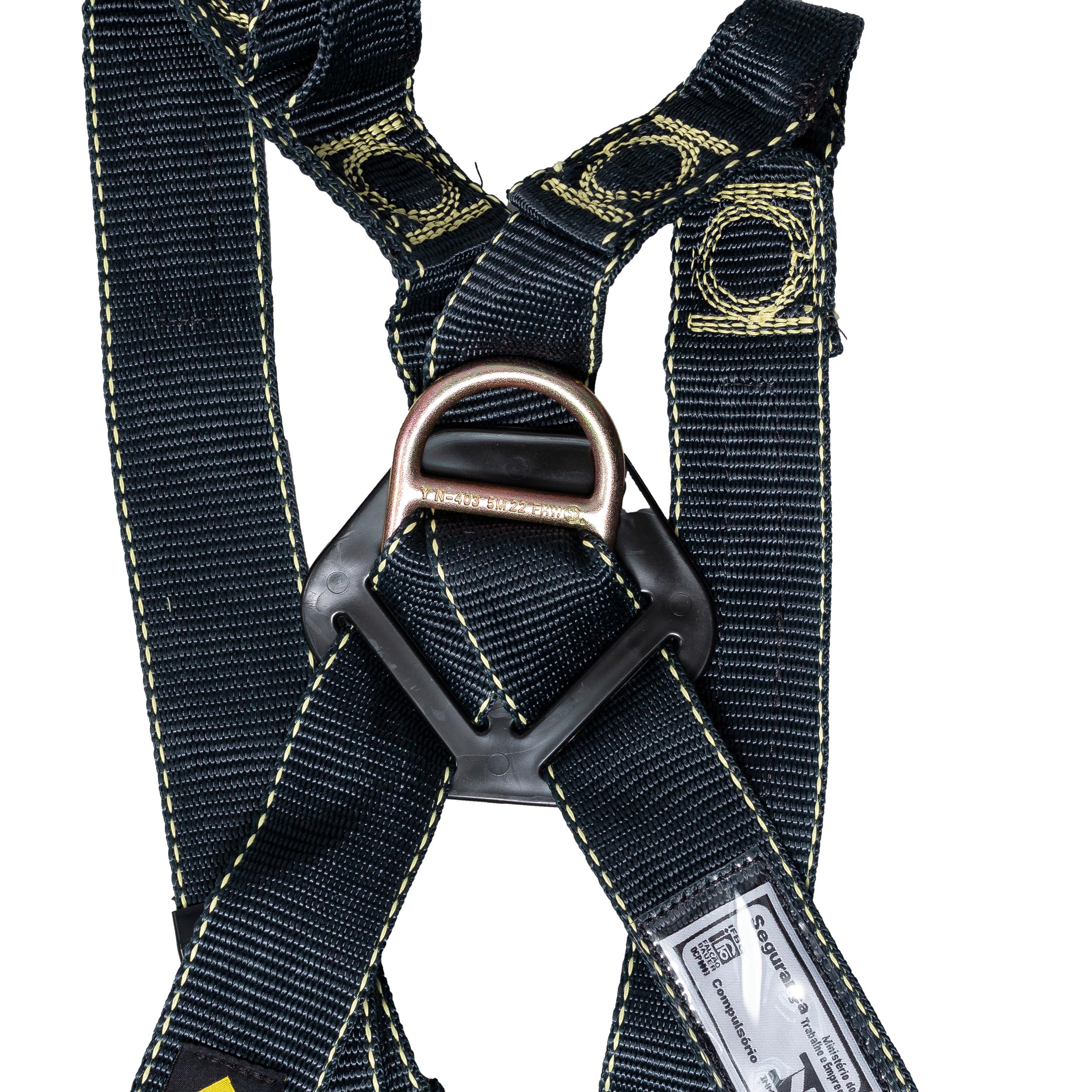 Cinturão Paraquedista Para-aramida Com 4 Argolas Hercules - Imagem 2