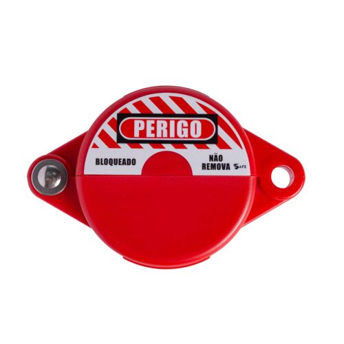 Bloqueio Valvula Gaveta Nylon 25 a 63mm 4safe Vermelho 1