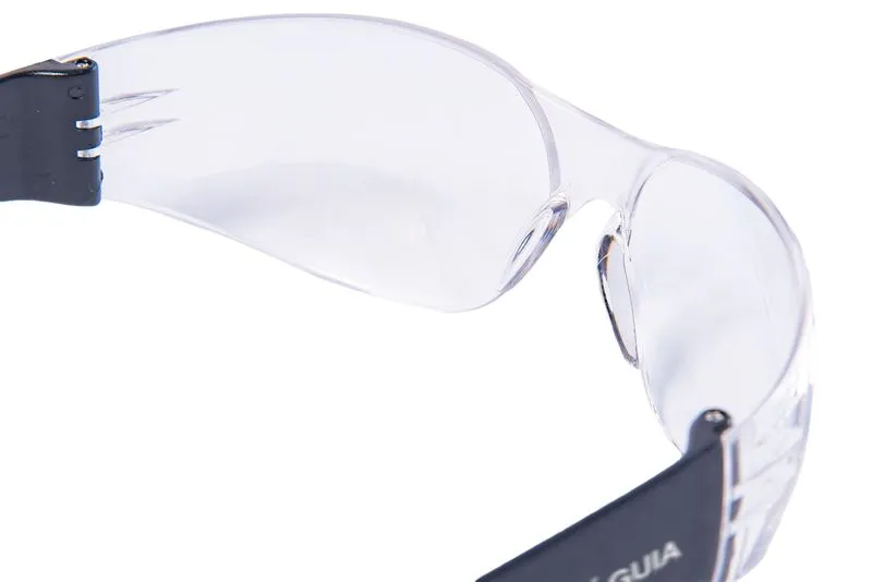 Óculos Policarb Anti-Risco Anti-Embaçante Vicsa Spy Incolor Óculos de Proteção Spy Lente Incolor Com Tratamento Ar e Ae Vicsa - Imagem 3