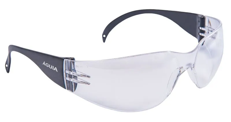 Óculos Policarb Anti-Risco Anti-Embaçante Vicsa Spy Incolor Óculos de Proteção Spy Lente Incolor Com Tratamento Ar e Ae Vicsa - Imagem 2