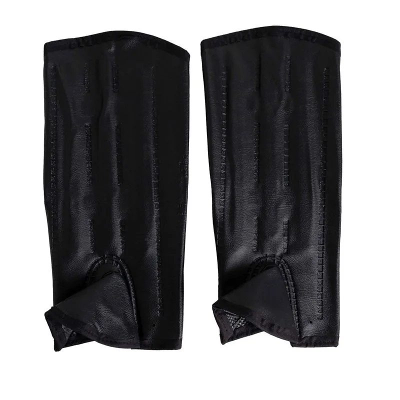 Perneira Sintetica Curta 3 Talas Pvc Velcro Americaseg - Imagem 3