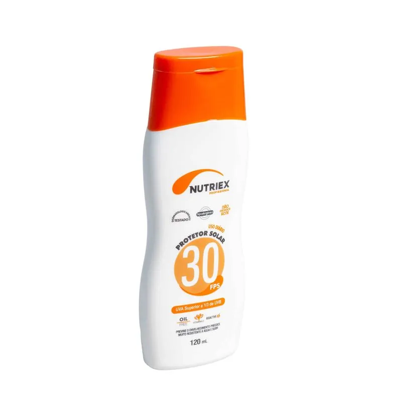 Protetor Solar Fps 30 Nutriex Frasco 120g 2
