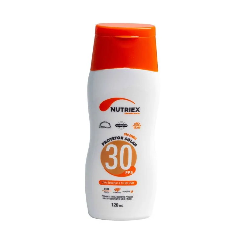 Protetor Solar Fps 30 Nutriex Frasco 120g