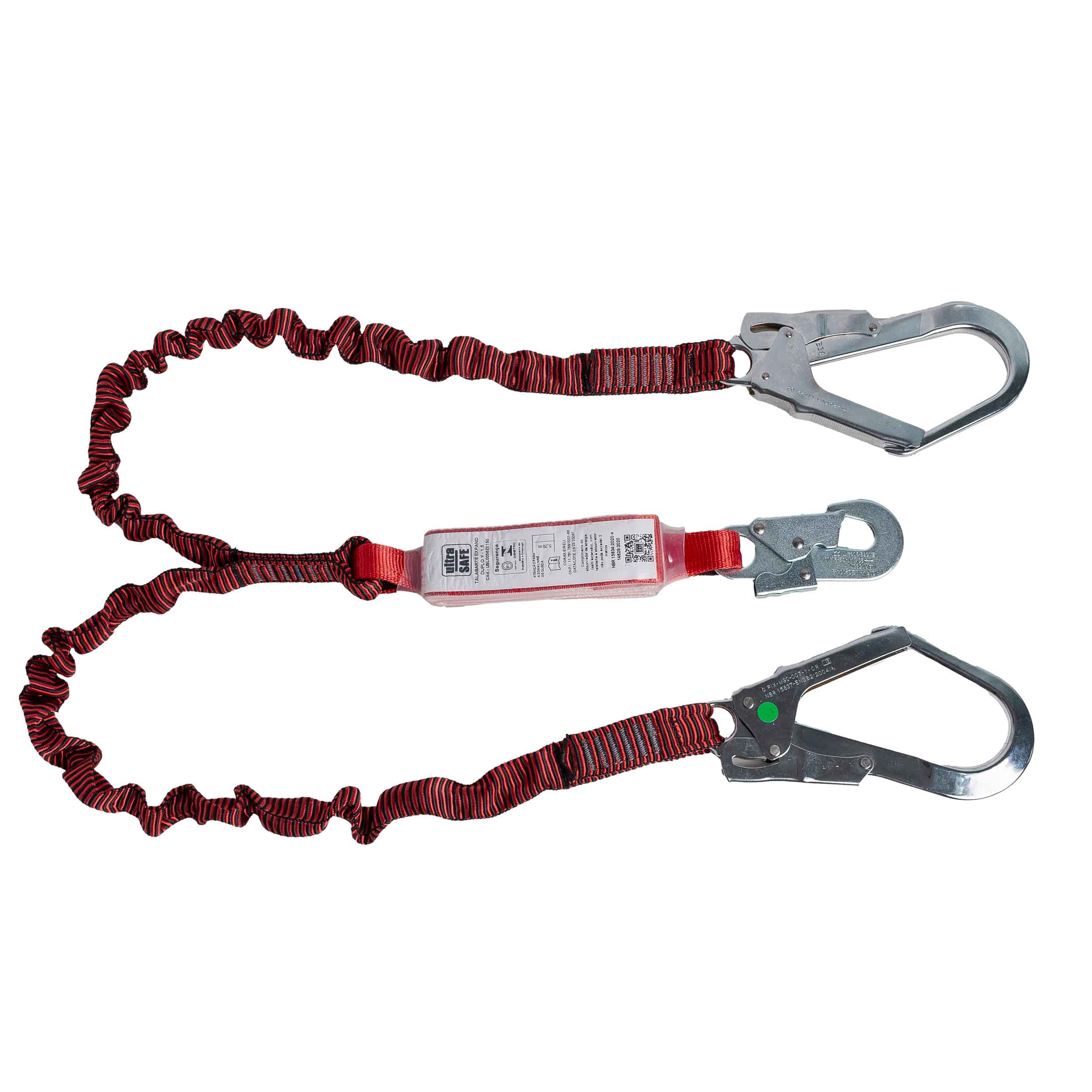 Talabarte Y Fita com ABS 1,50m Abertura 56mm Ultrasafe Expand Talabarte Y Fita Com Abs 1,5m Abertura 56mm Ultrasafe Expand - Imagem 2